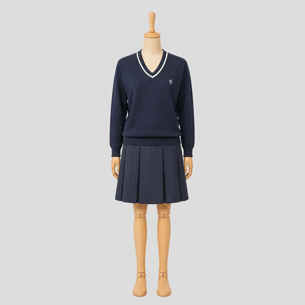八幡高校の制服のイメージ