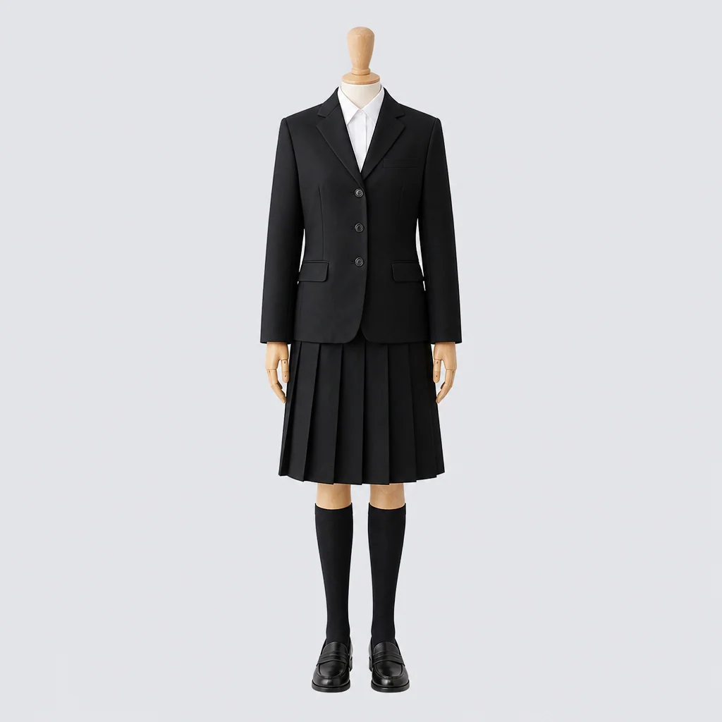 草津高校の制服のイメージ