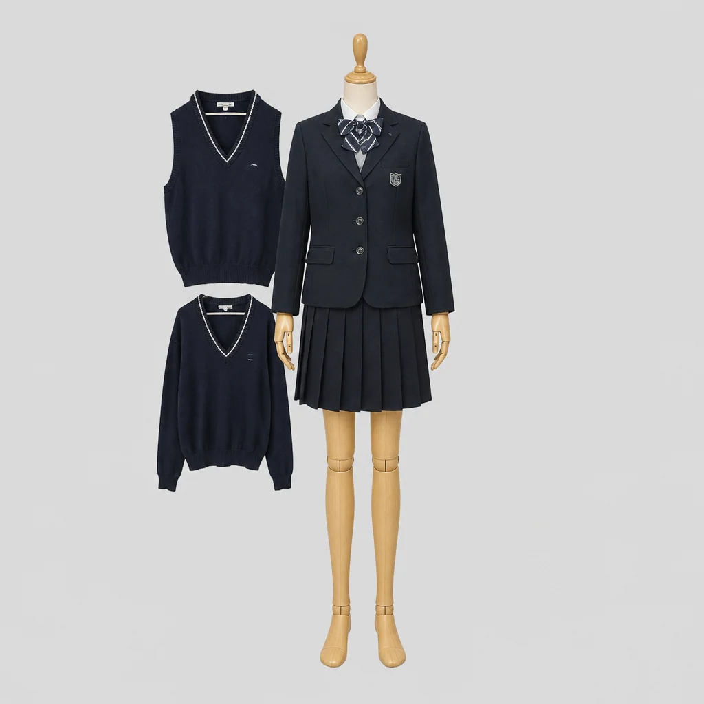 甲西高校の制服のイメージ