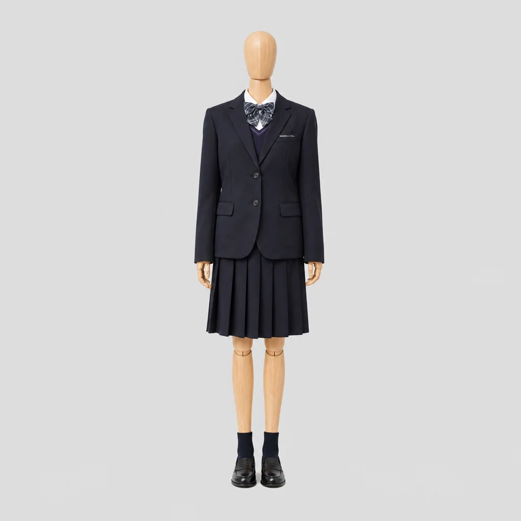 滋賀短期大学附属高校の制服のイメージ