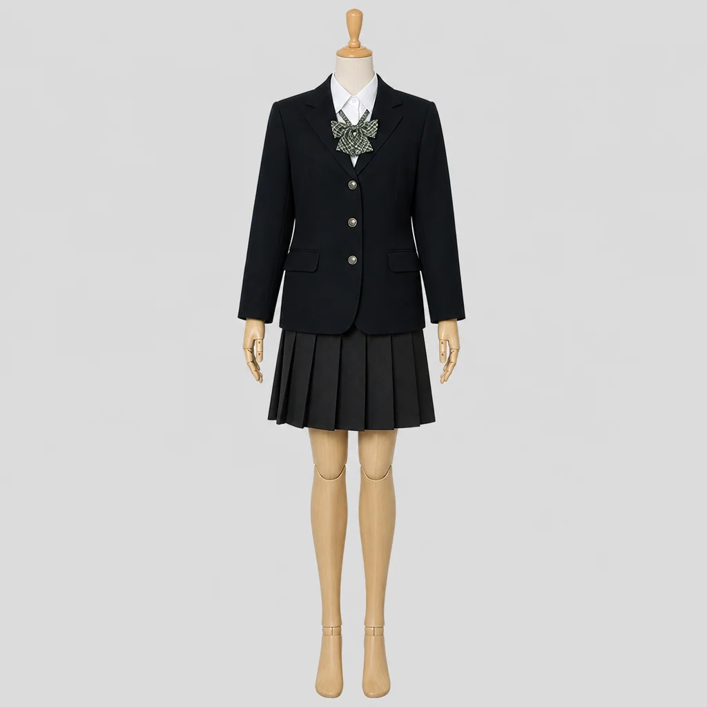 洛北高校の制服のイメージ