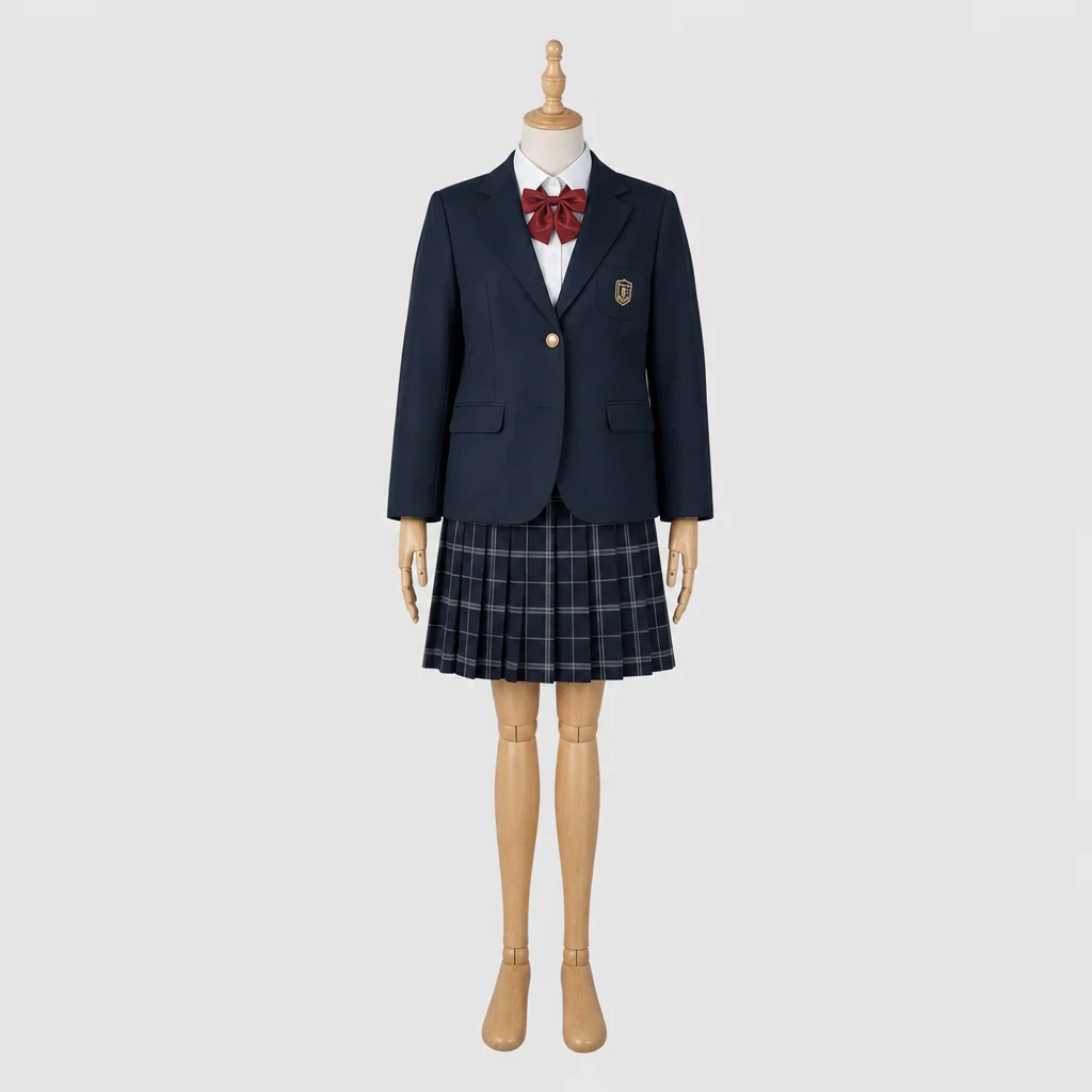 朱雀高校の女子の制服のイメージ
