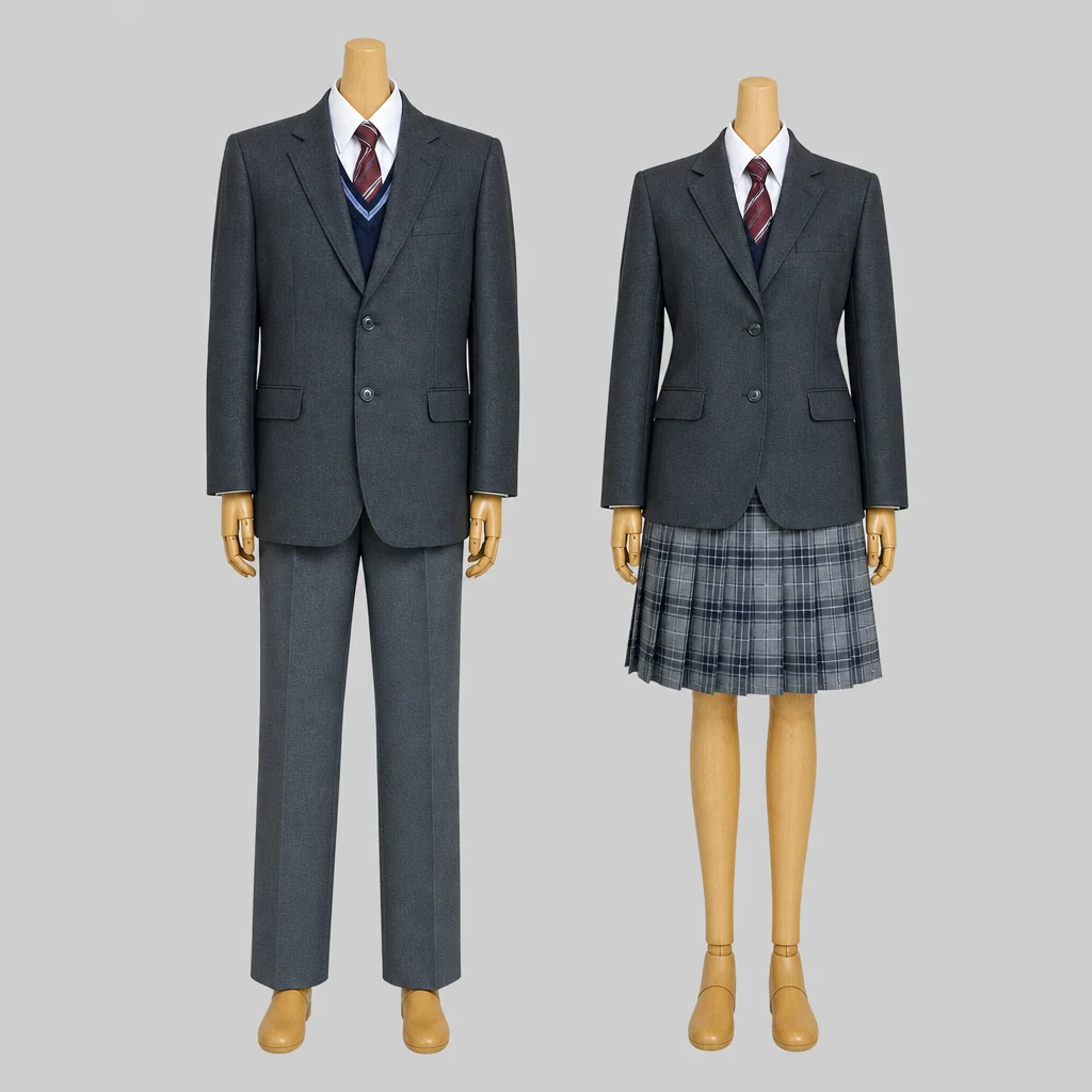 桃山高校の制服のイメージ