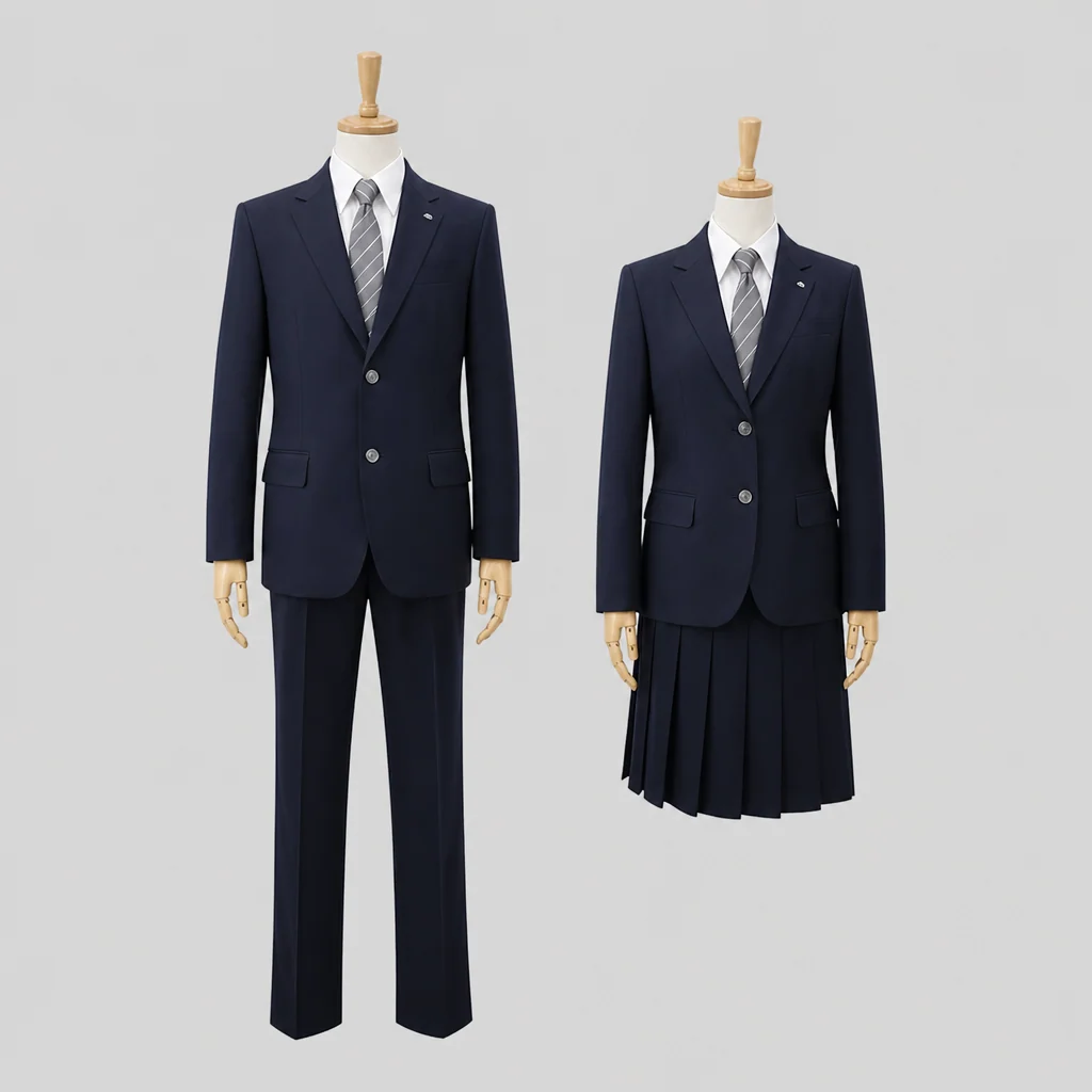 京都すばる高校の制服のイメージ