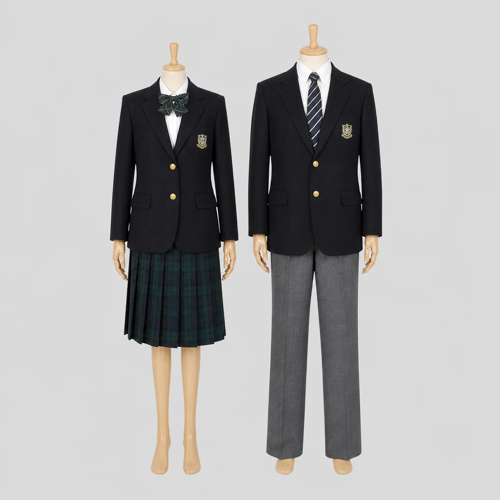 園部高校の制服のイメージ