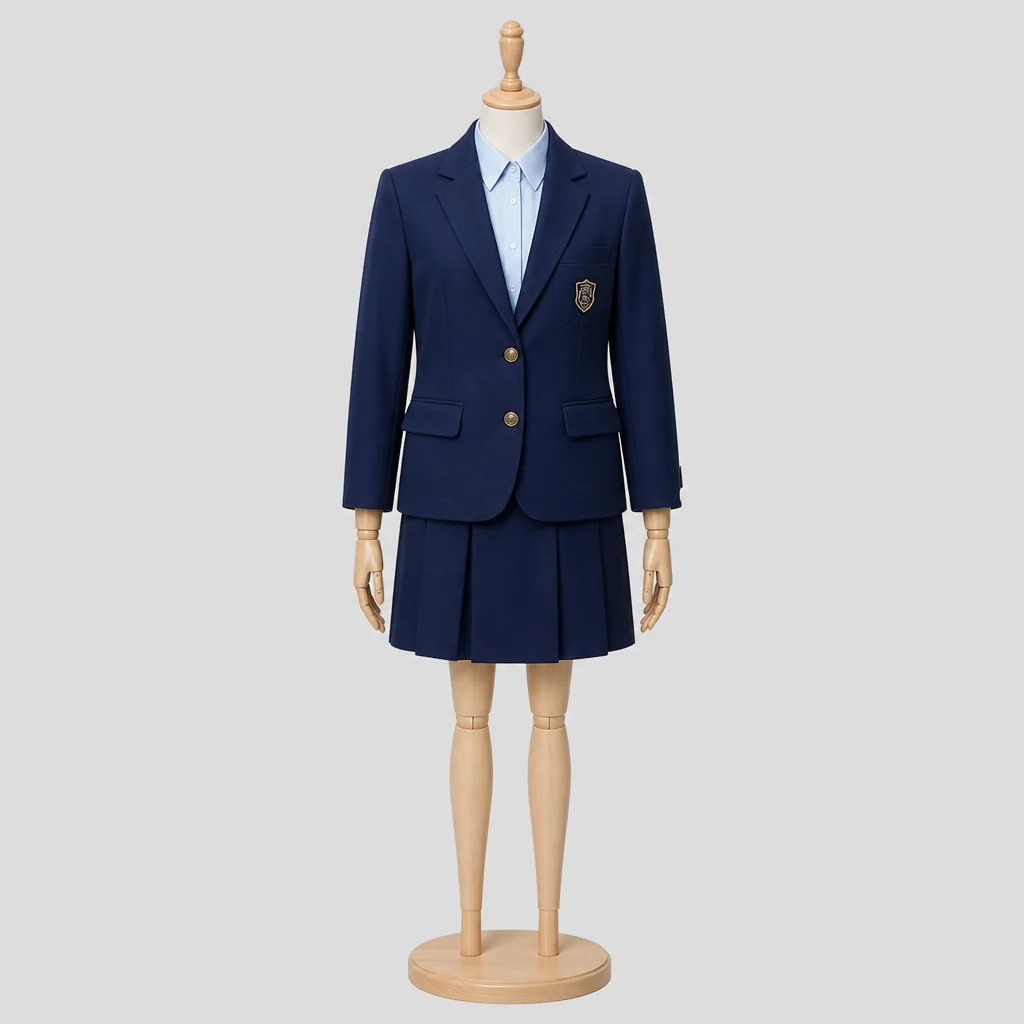 城陽高校の女子の制服のイメージ