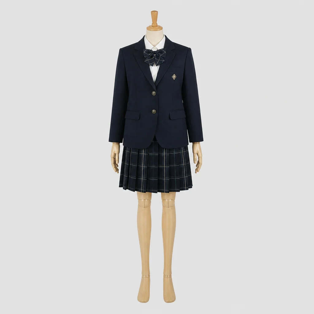 城南菱創高校の制服のイメージ