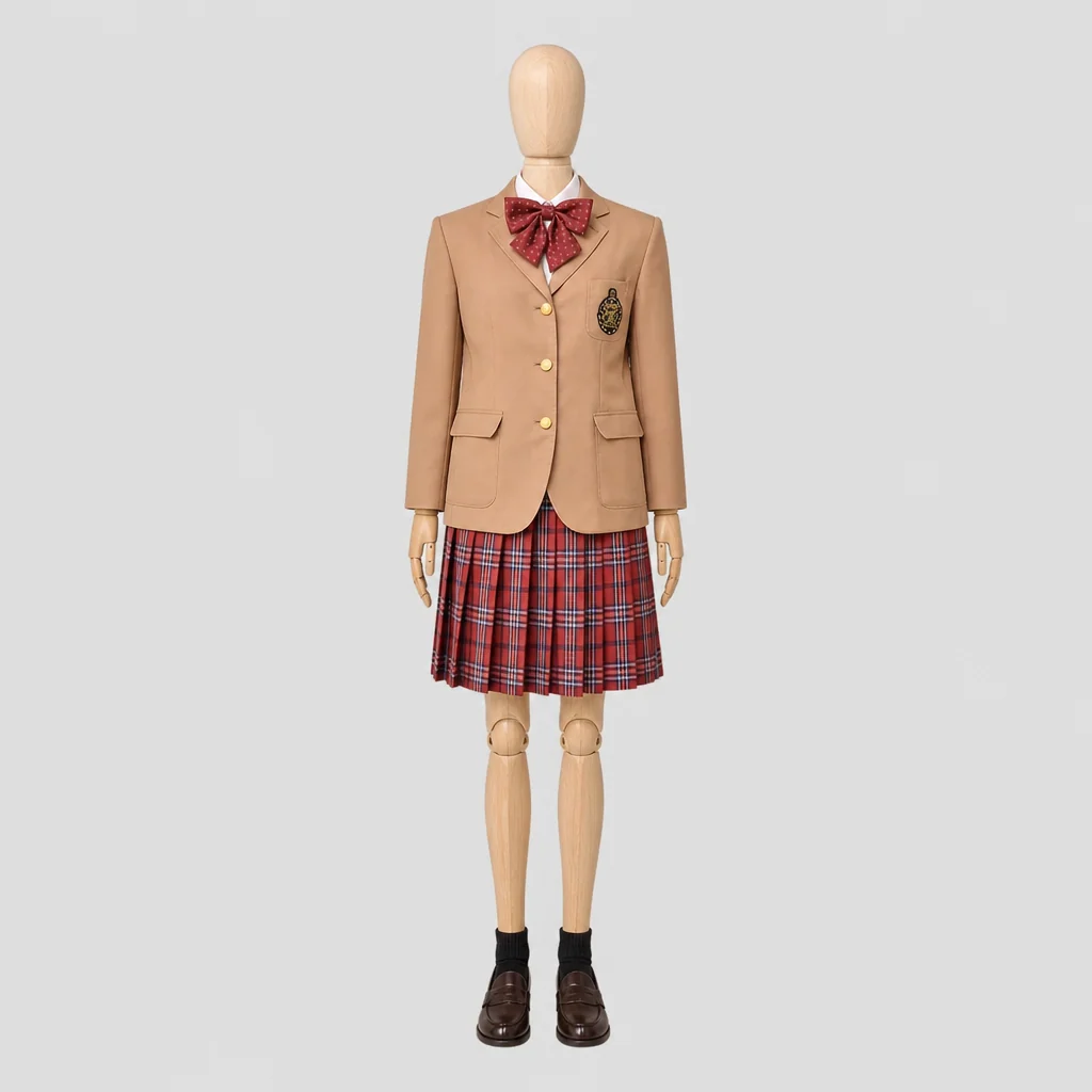 華頂女子高校の制服のイメージ