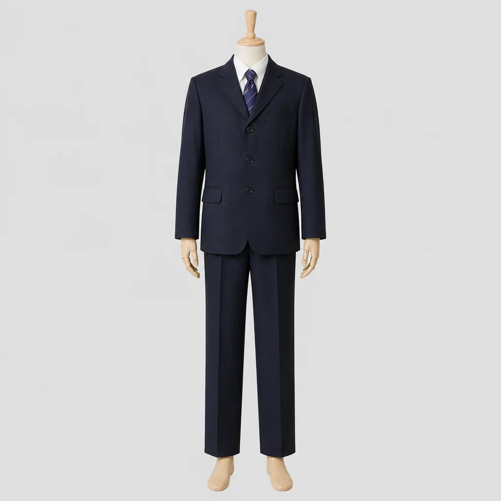 京都共栄学園高校の男子の制服のイメージ