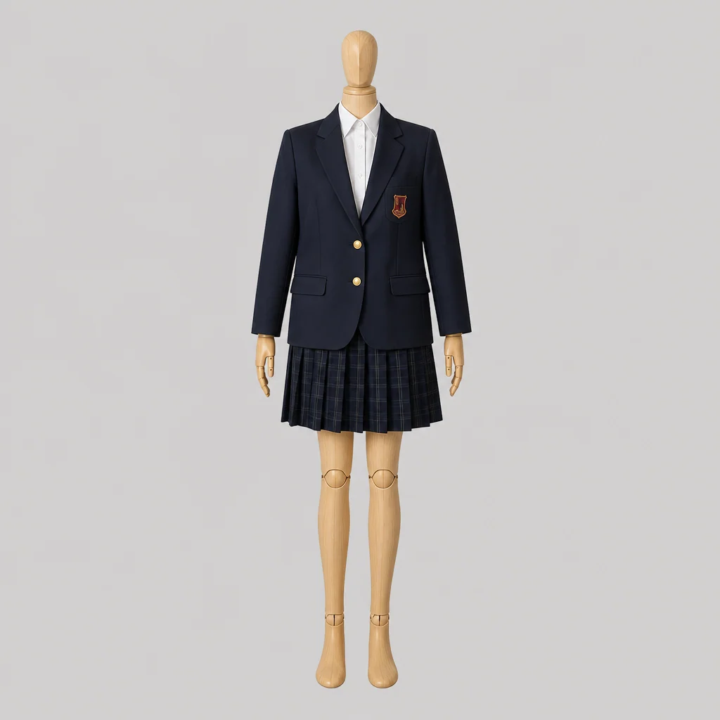 京都翔英高校の制服のイメージ