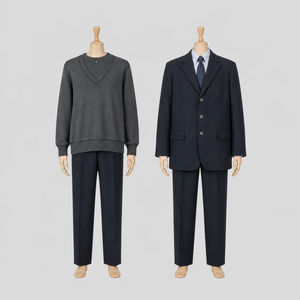 長野高校の制服のイメージ