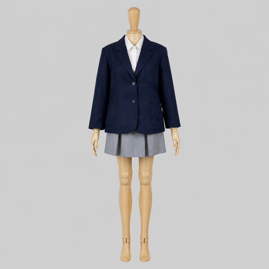 貝塚南高校の制服のイメージ