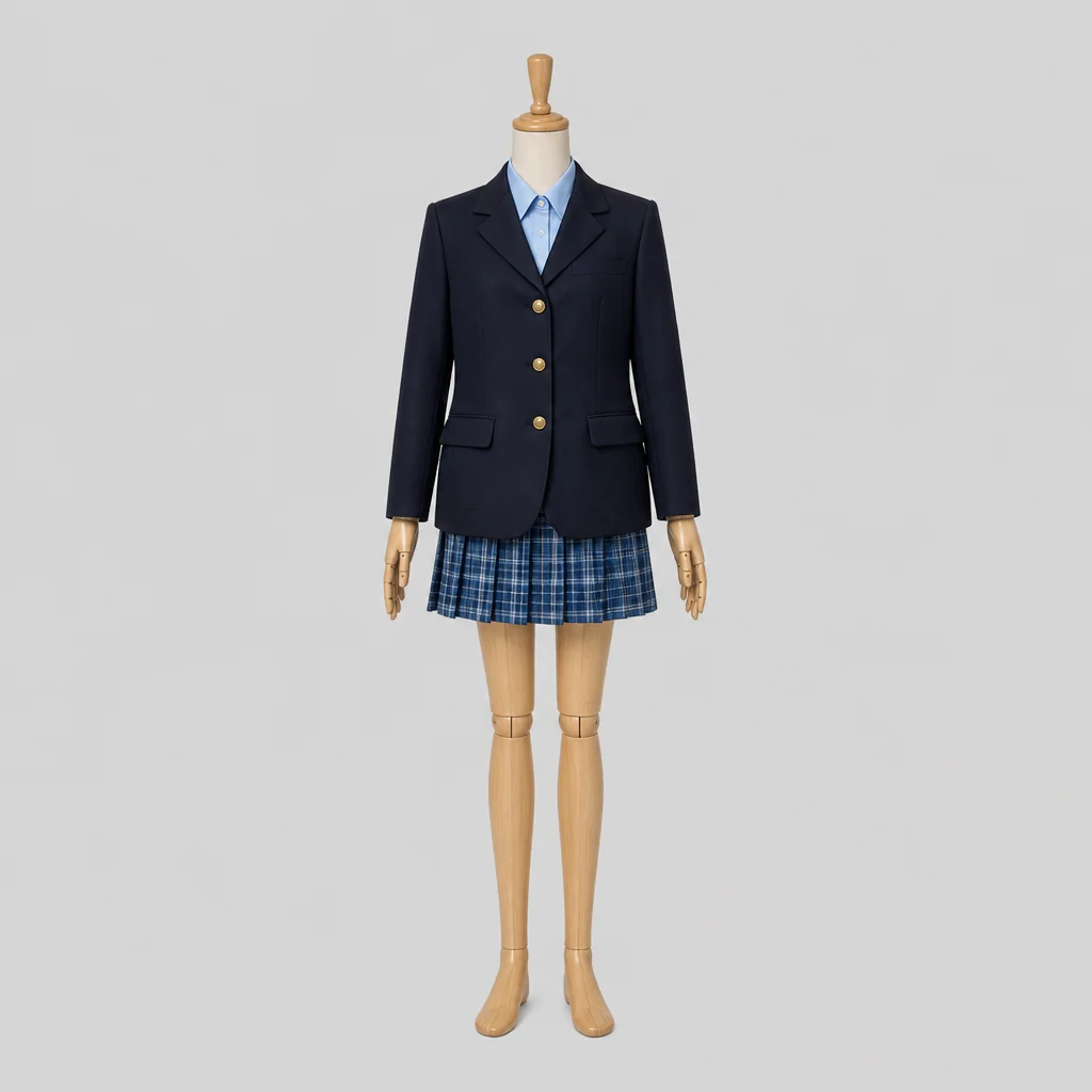 長吉高校の制服のイメージ