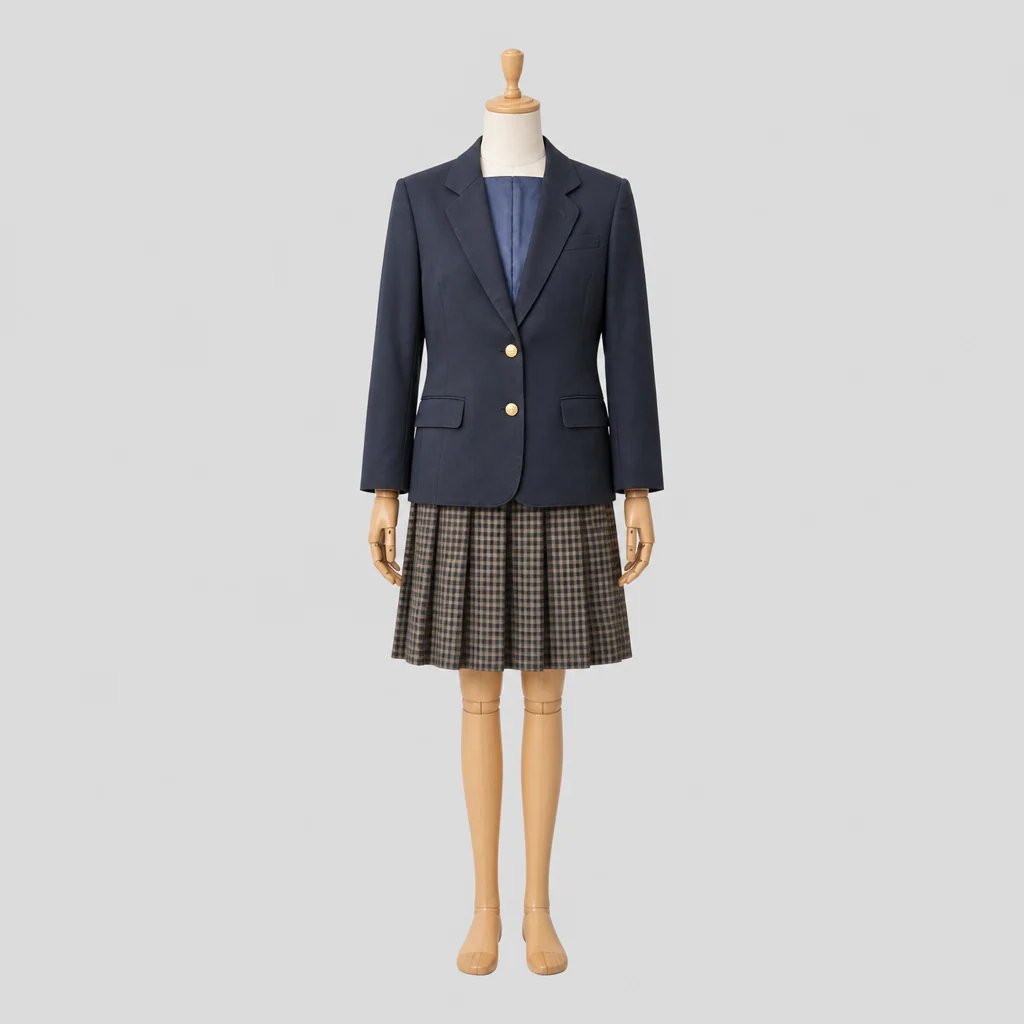 茨木西高校の制服のイメージ