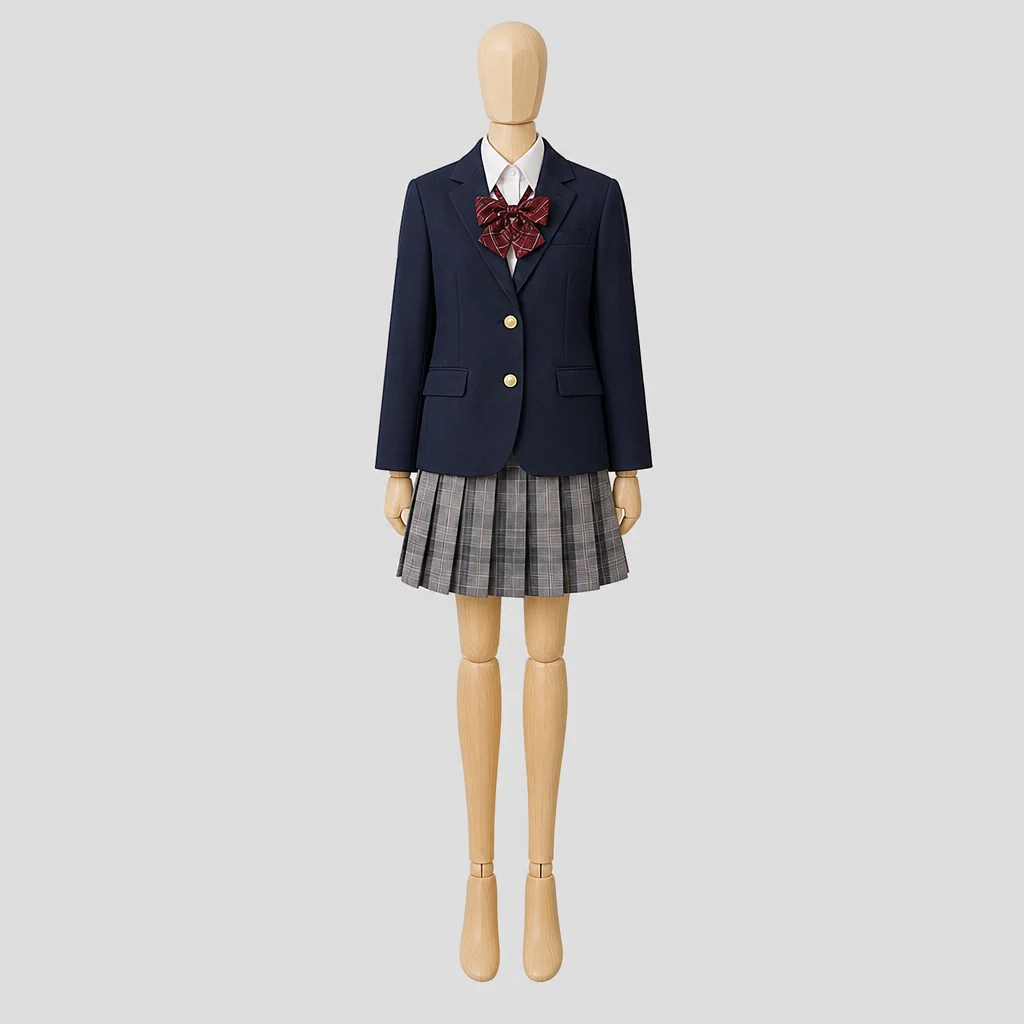 門真西高校の制服のイメージ