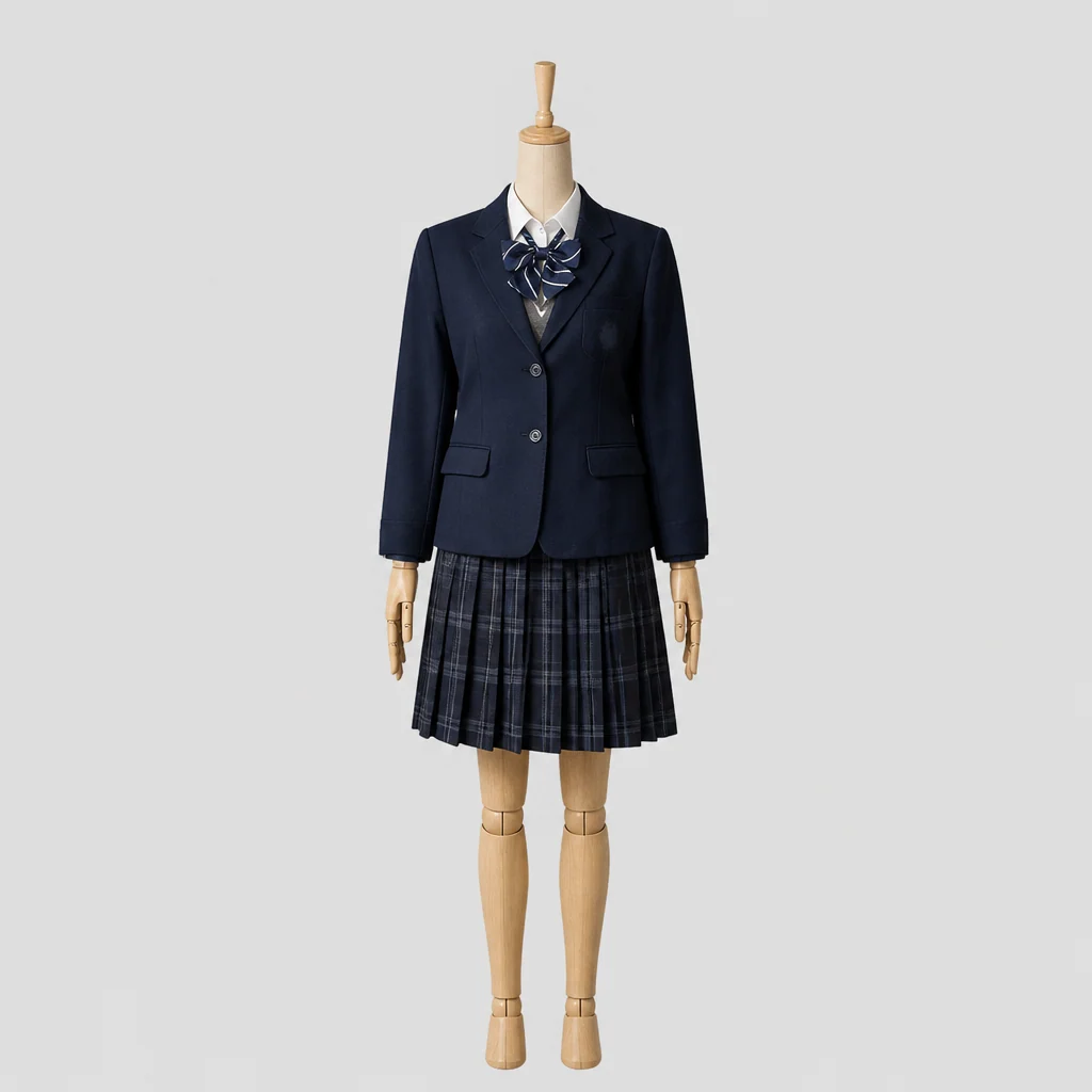 港南造形高校の制服のイメージ
