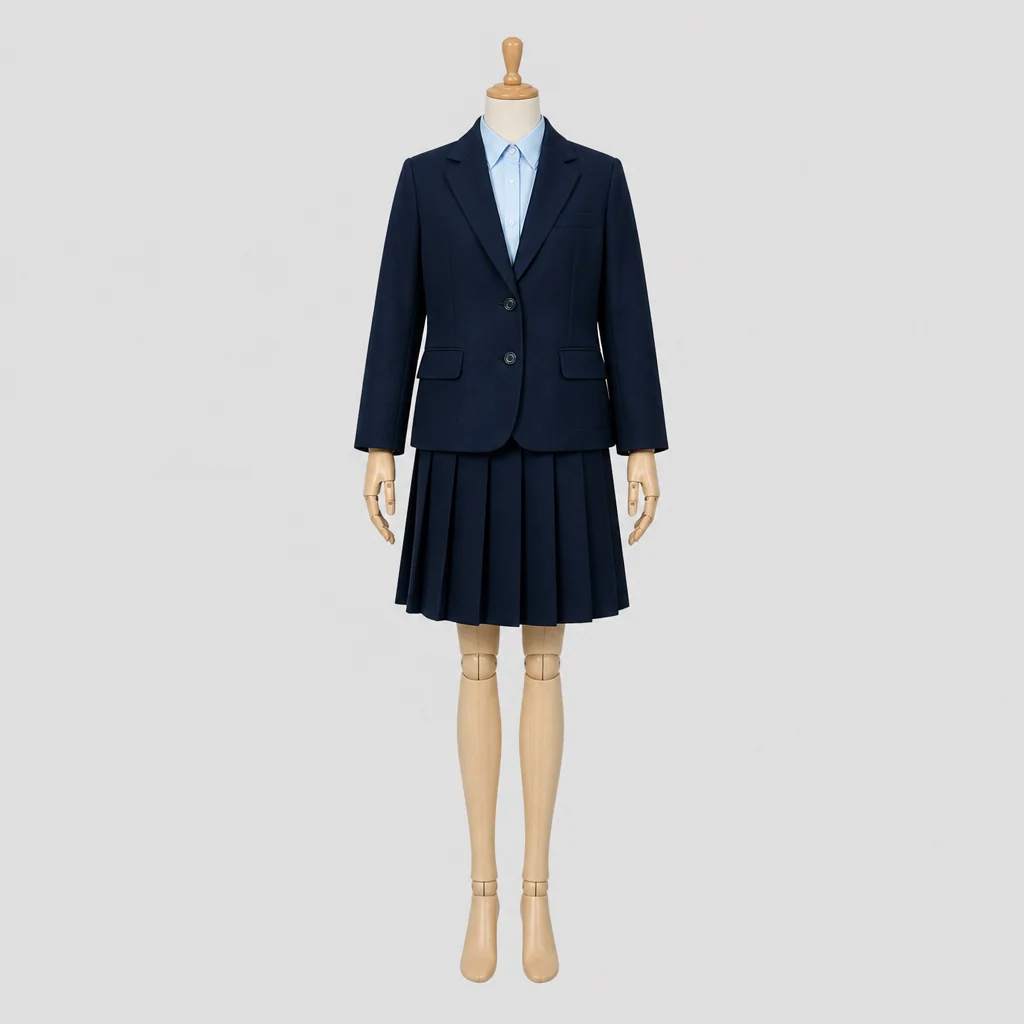淀川工科高校の女子の制服のイメージ