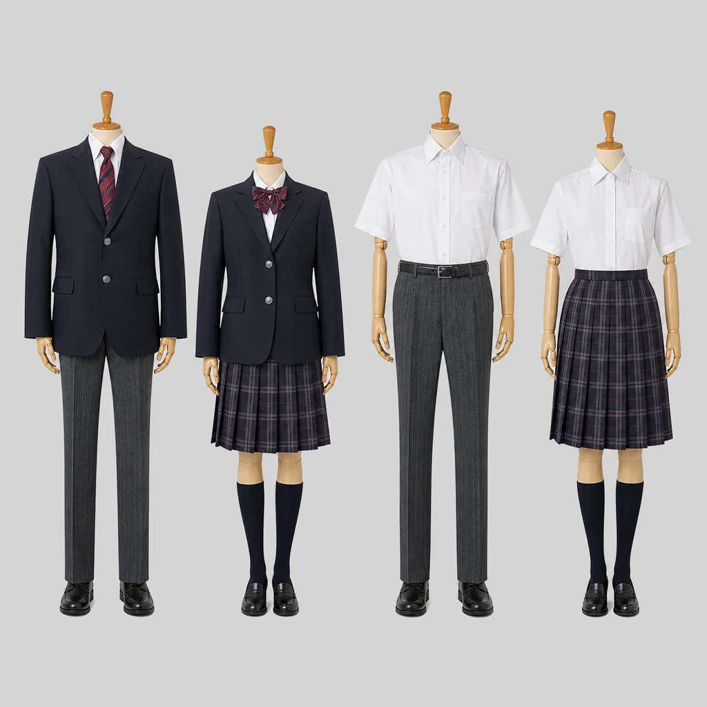 東高校の制服のイメージ