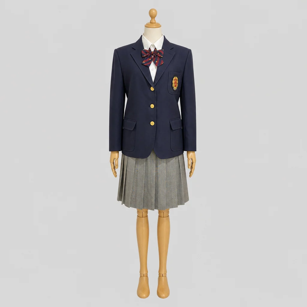 淀商業高校の女子の制服のイメージ