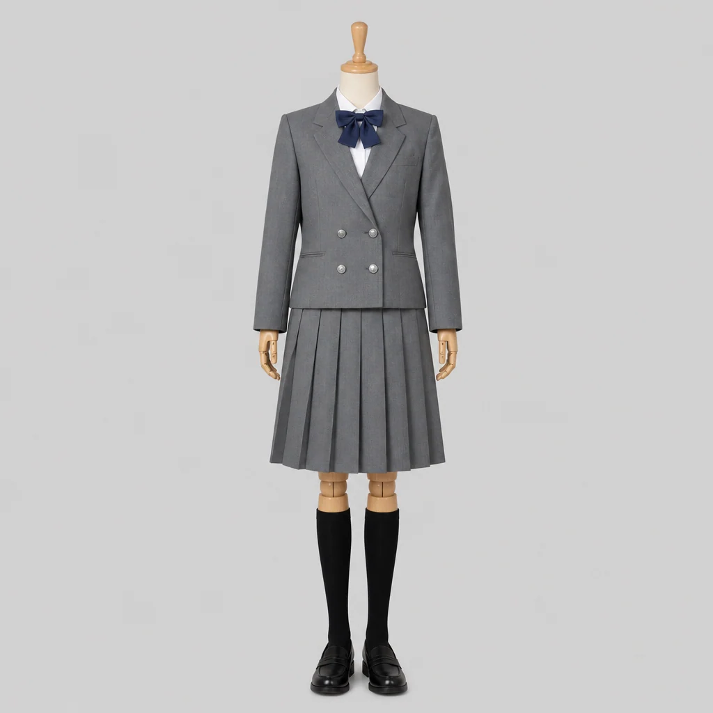 四天王寺高校の女子の制服のイメージ