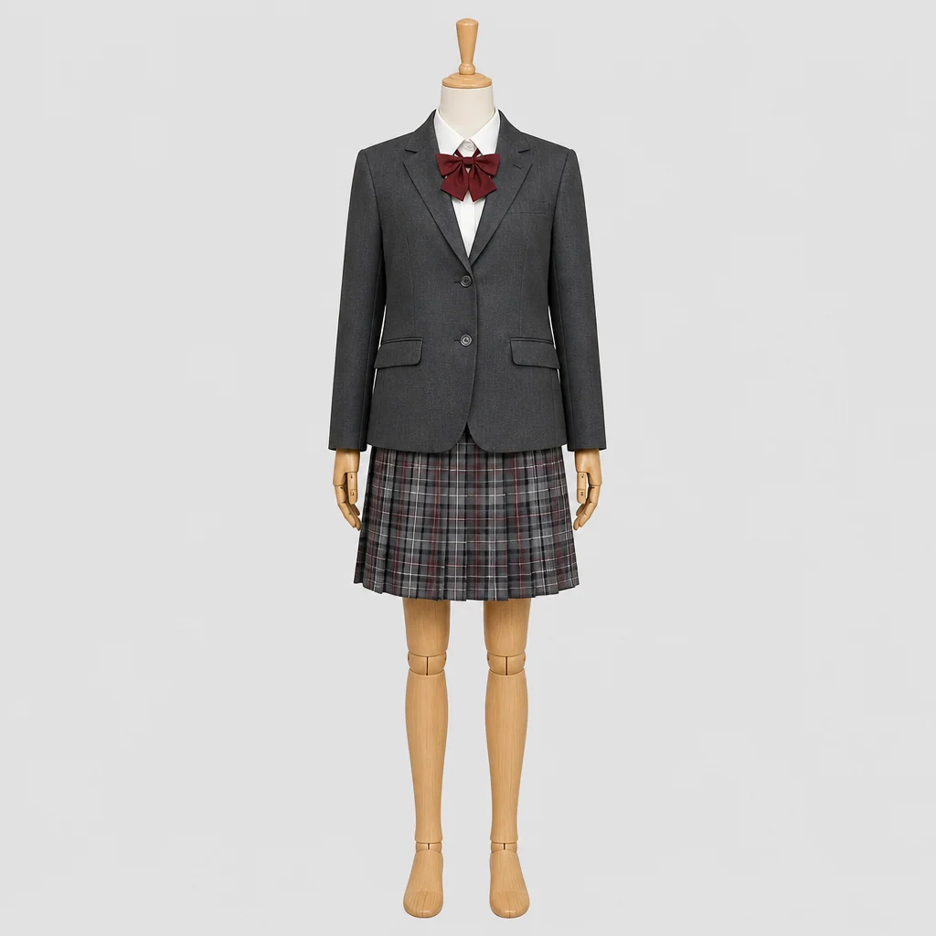 大阪夕陽丘学園高校の制服のイメージ