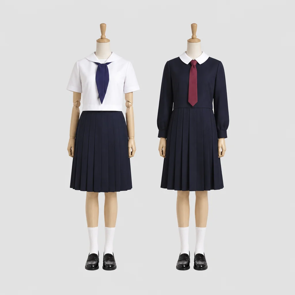 帝塚山学院高校の制服のイメージ