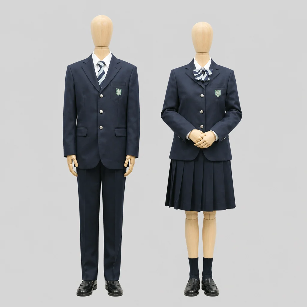 建国高校の制服のイメージ