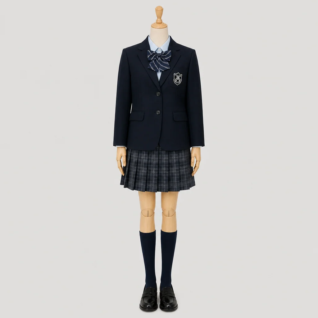 同志社香里高校の制服のイメージ