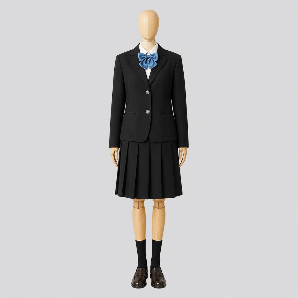 大阪暁光高校の女子の制服のイメージ