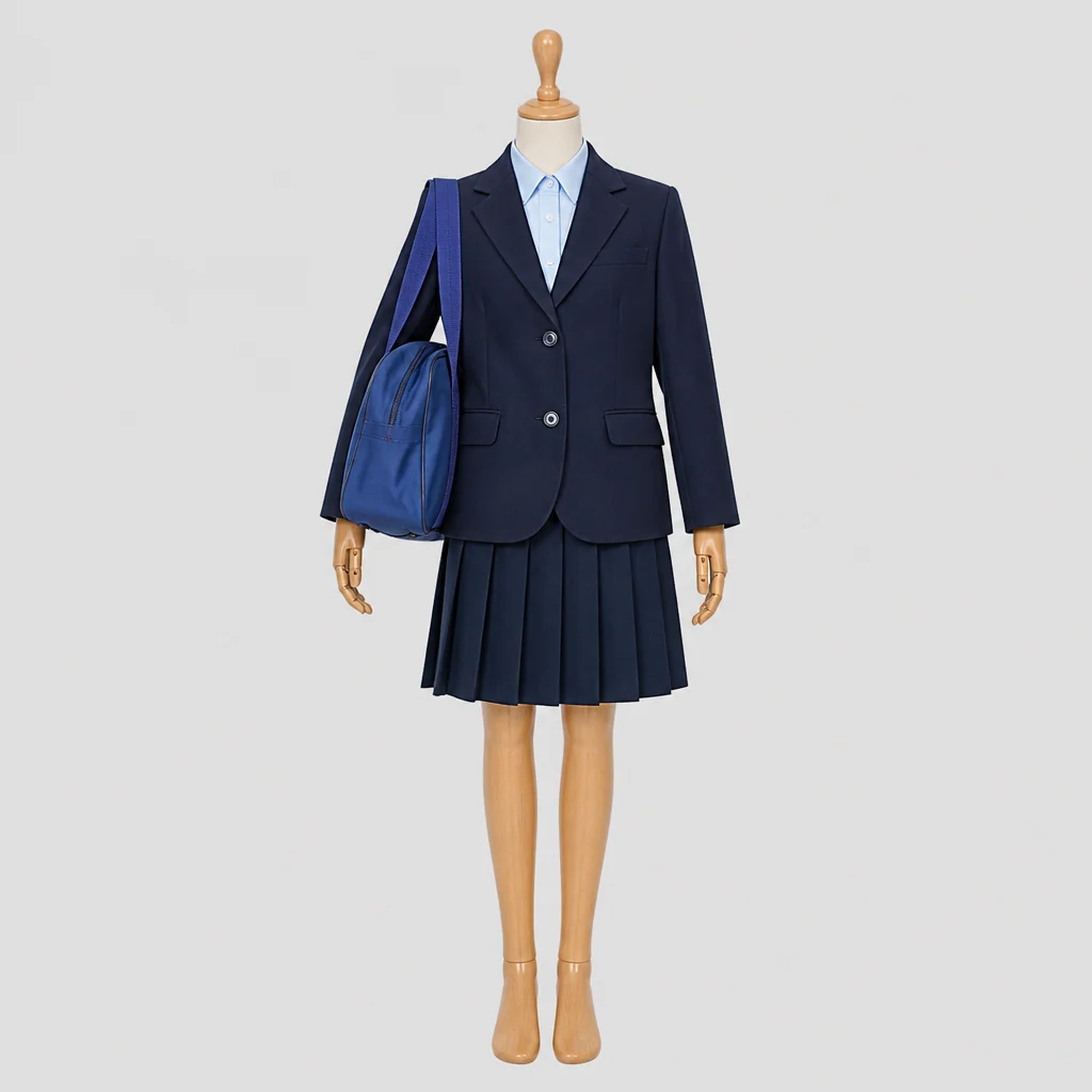 大阪薫英女学院高校の制服のイメージ
