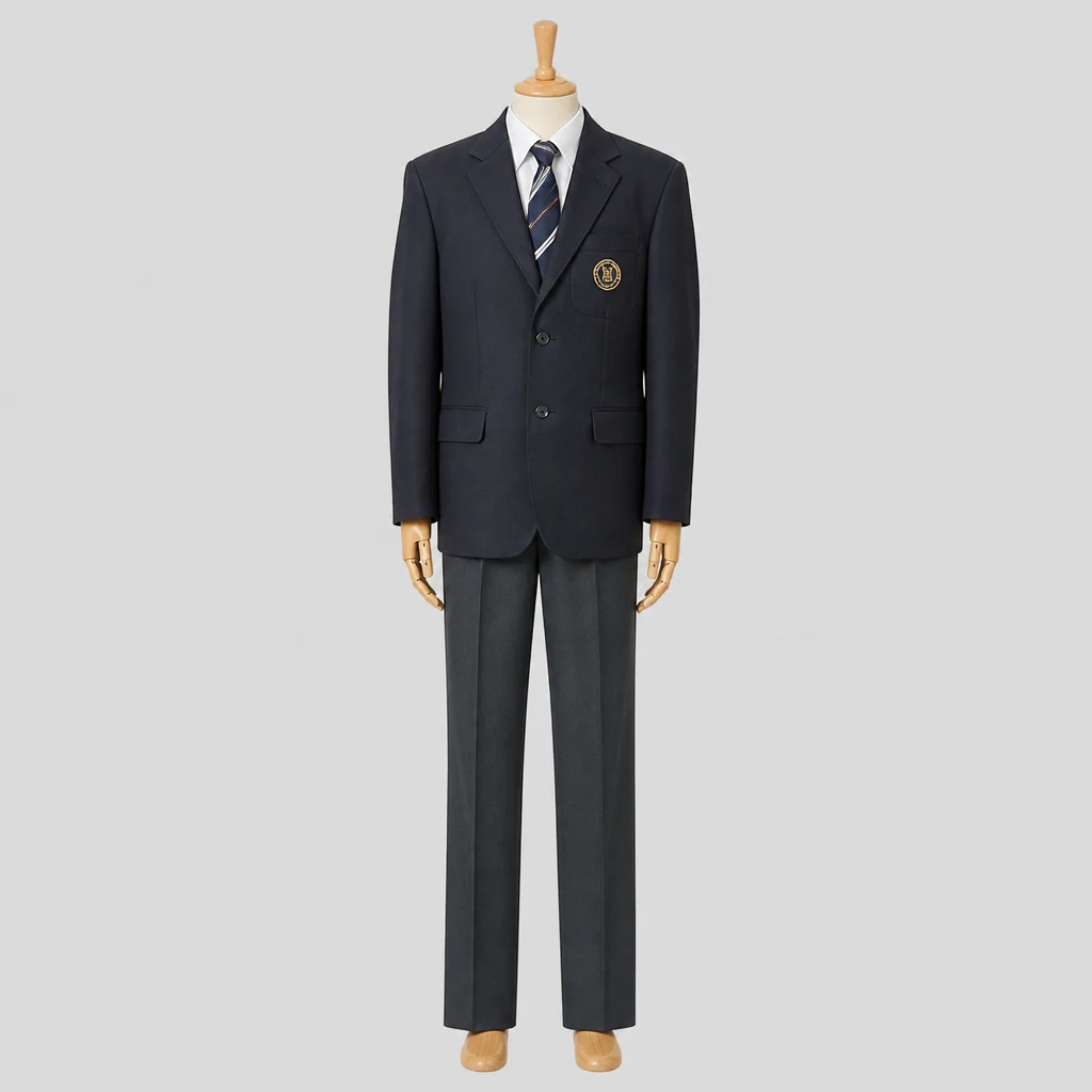 羽衣学園高校の男子の制服のイメージ