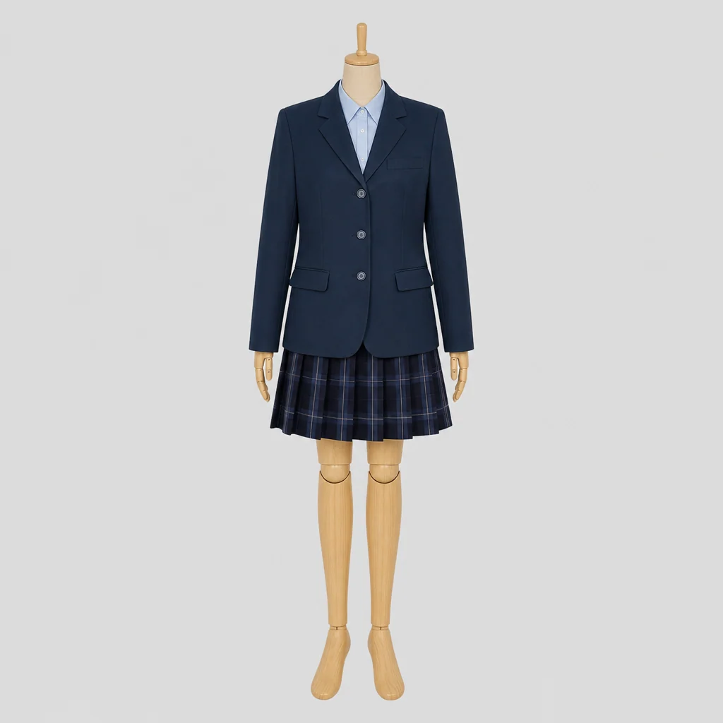 大阪偕星学園高校の制服のイメージ