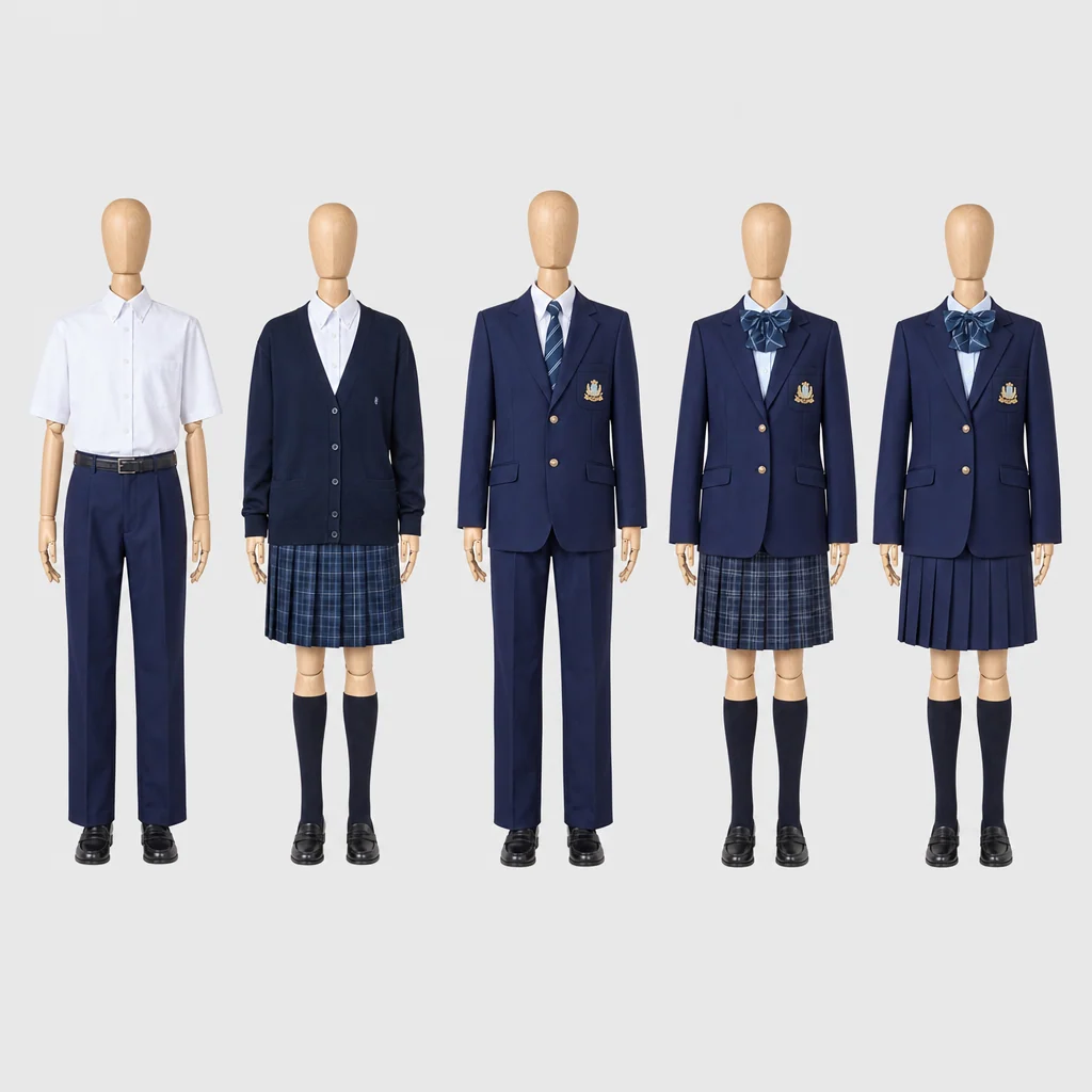 大阪学芸高校の制服のイメージ