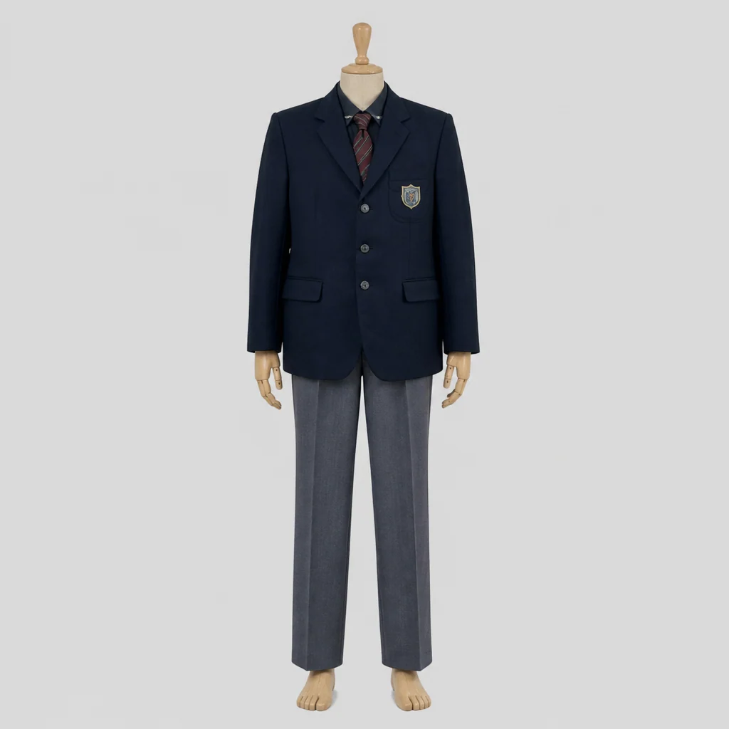 大商学園高校の男子の制服のイメージ
