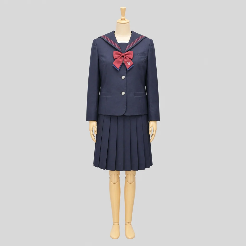 早稲田大阪高校の制服のイメージ