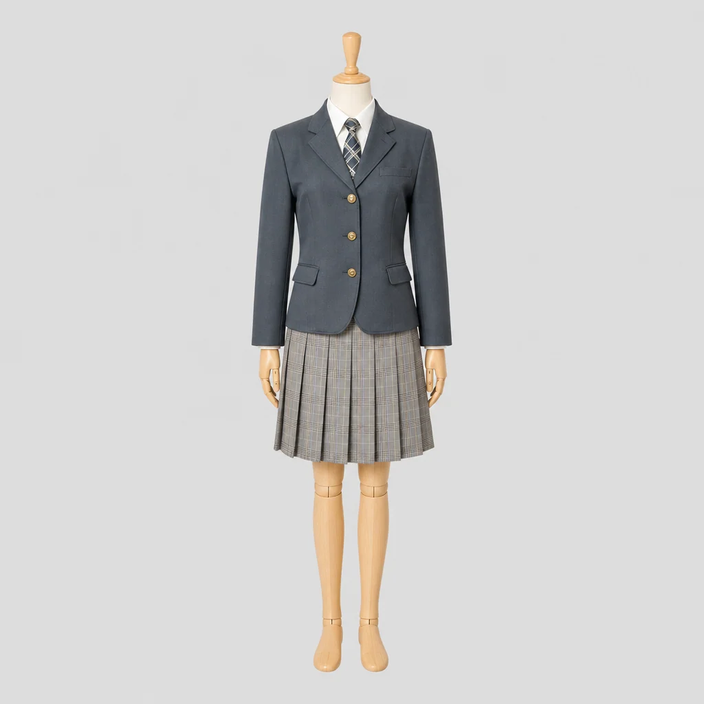 小野高校の女子の制服のイメージ