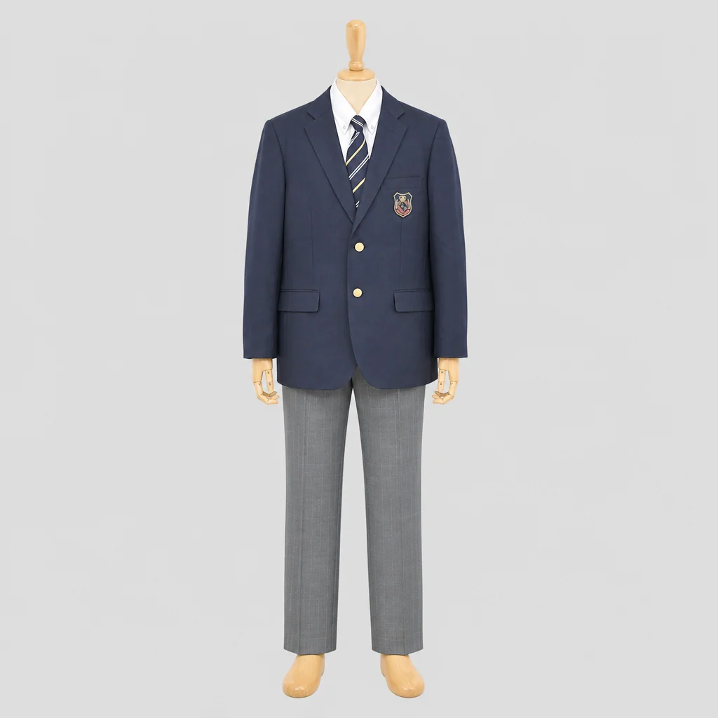 小野工業高校の男子の制服のイメージ
