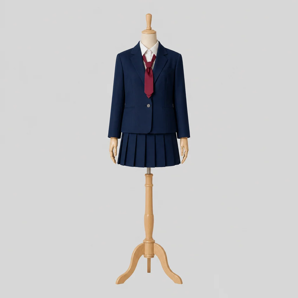 有馬高校の女子の制服のイメージ