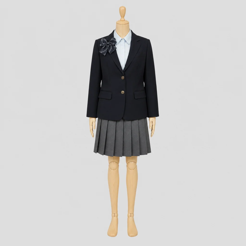 川西明峰高校の制服のイメージ