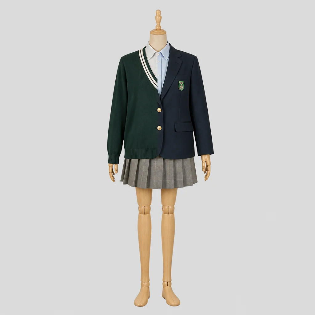 神戸甲北高校の制服のイメージ