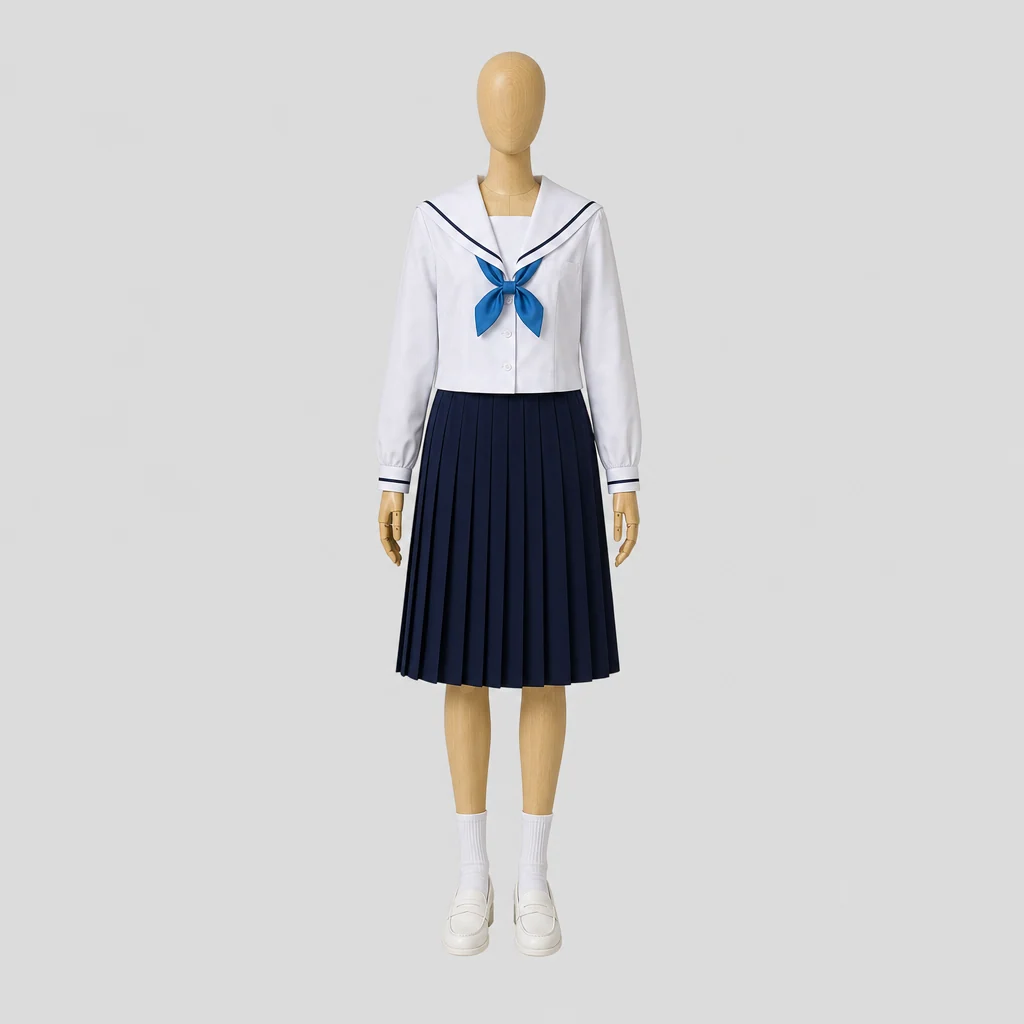 加古川北高校の女子の制服のイメージ