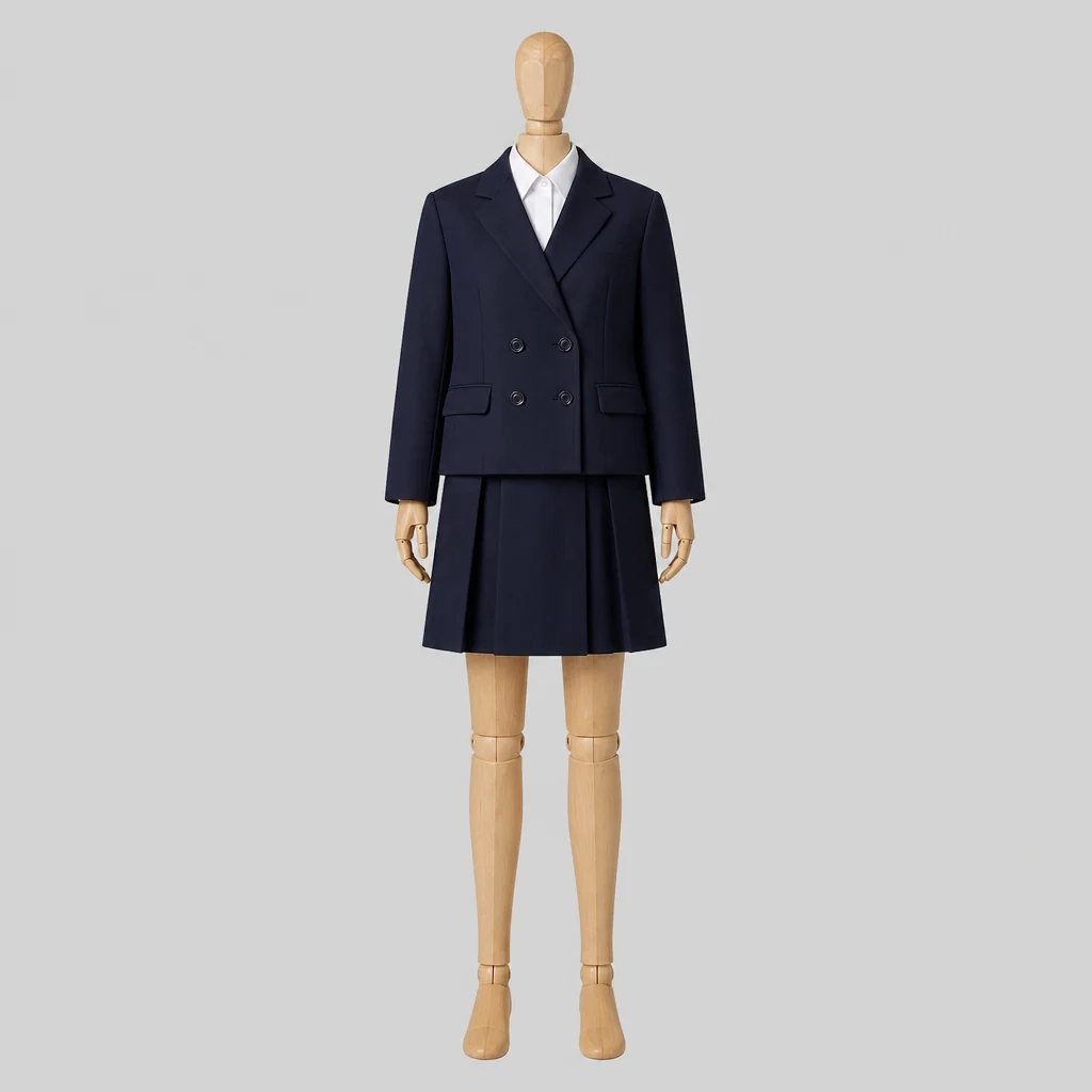 琴丘高校の女子の制服のイメージ