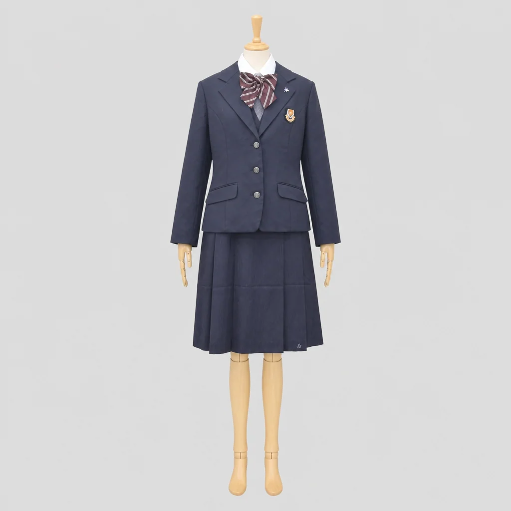 尼崎市立尼崎高校の女子の制服のイメージ