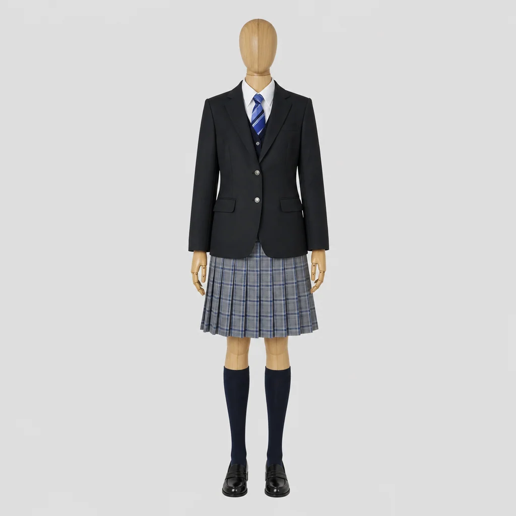 尼崎双星高校の制服のイメージ