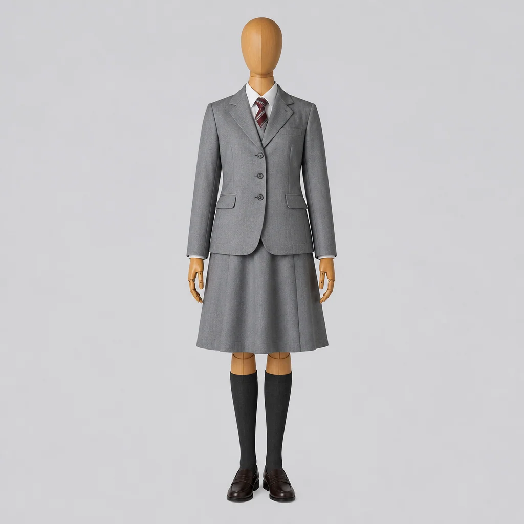 姫路女学院高校の制服のイメージ