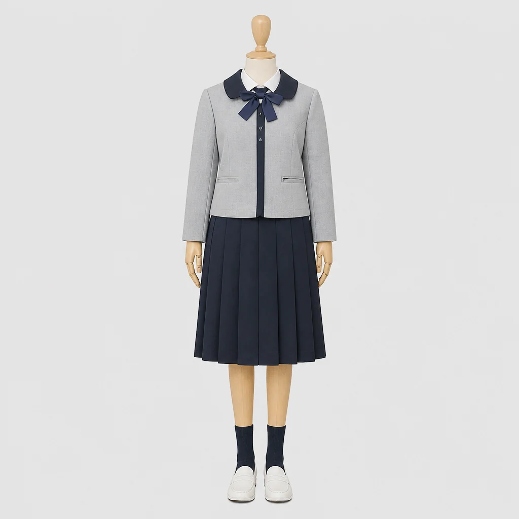賢明女子学院高校の制服のイメージ