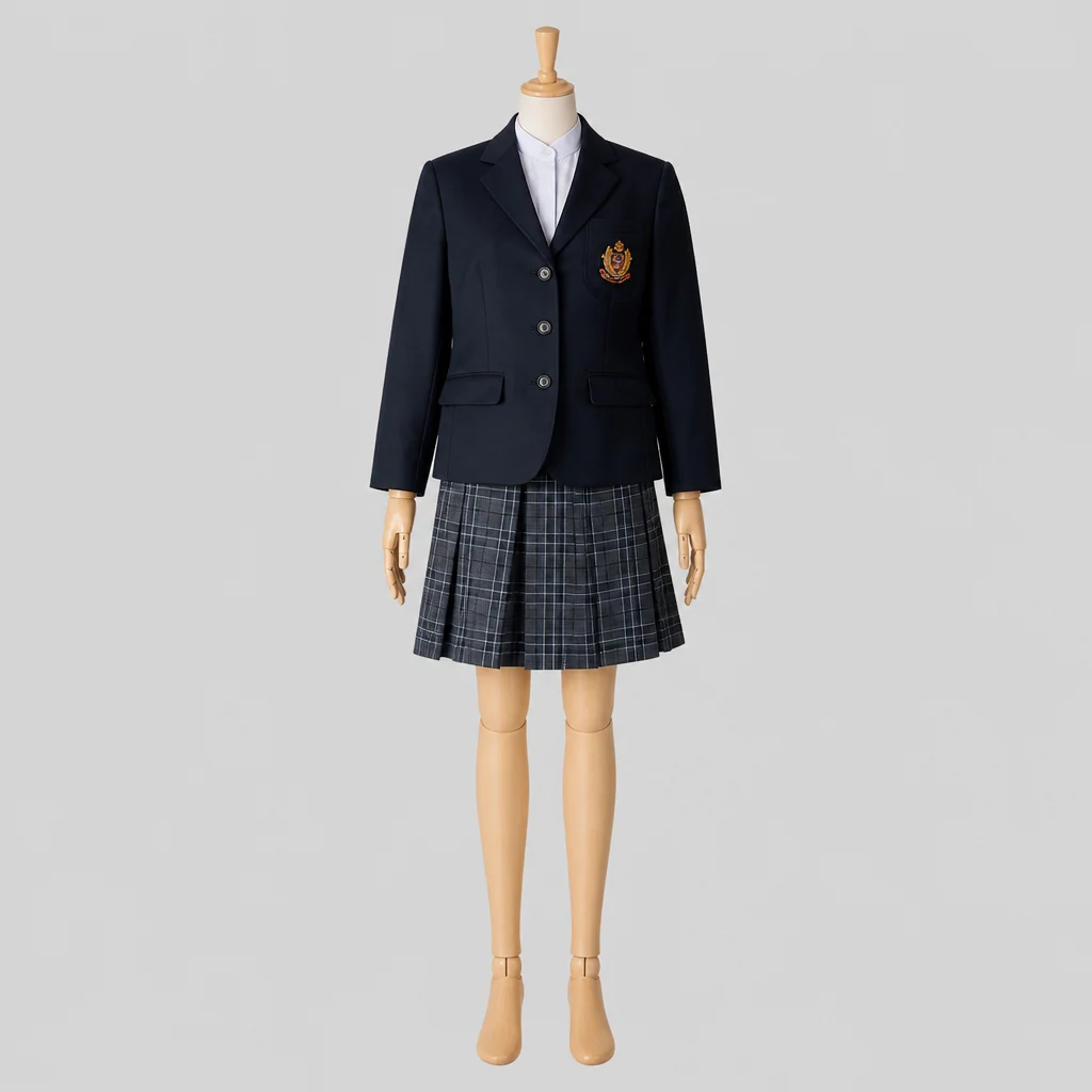 滝川第二高校の女子の制服のイメージ