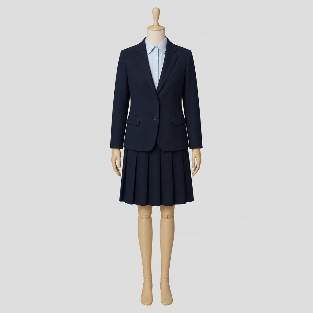 桜井高校の女子の制服のイメージ