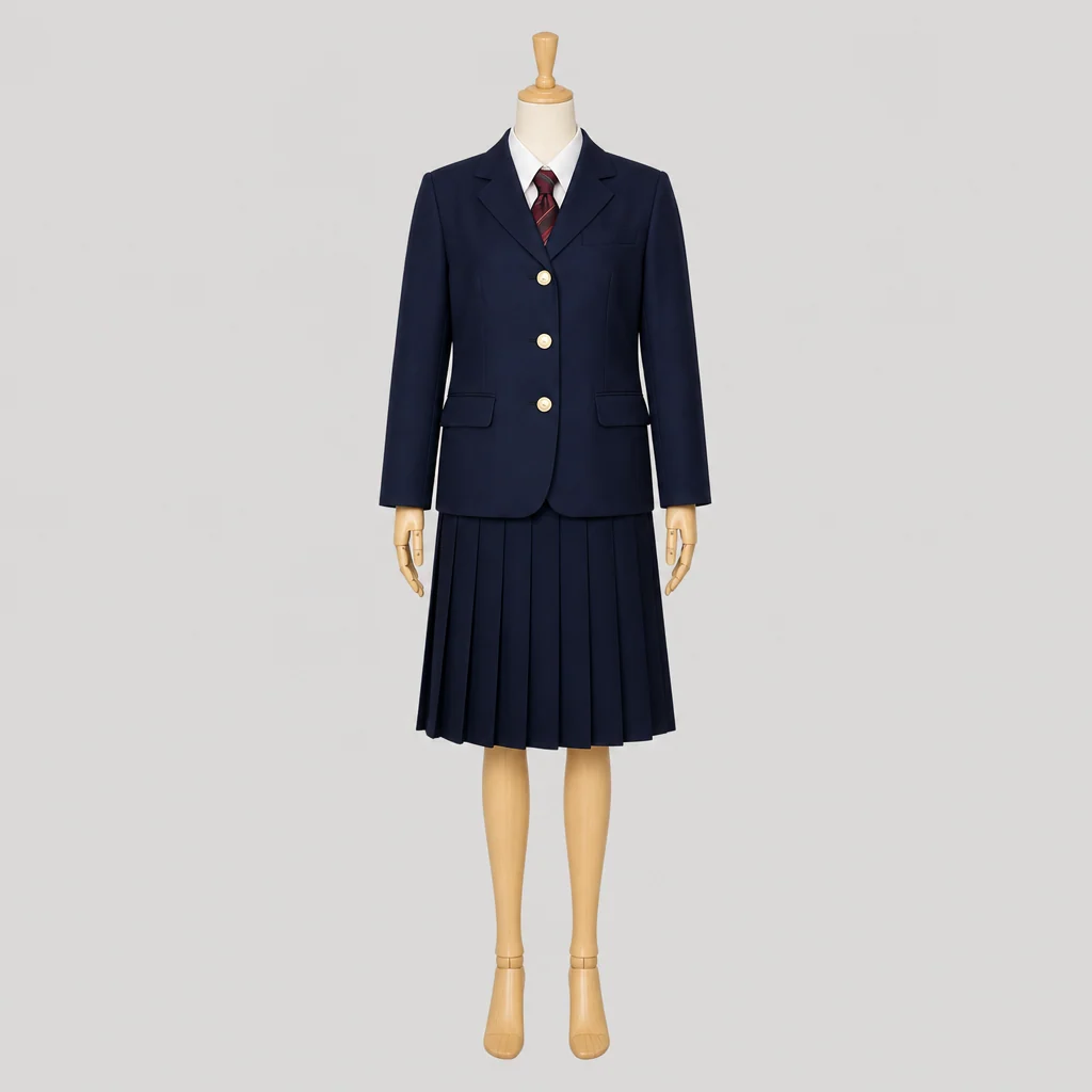 二階堂高校の制服のイメージ