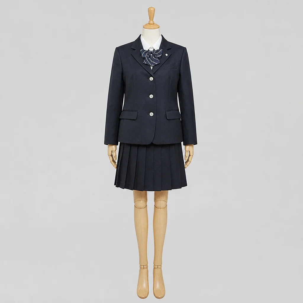 奈良北高校の女子の制服のイメージ